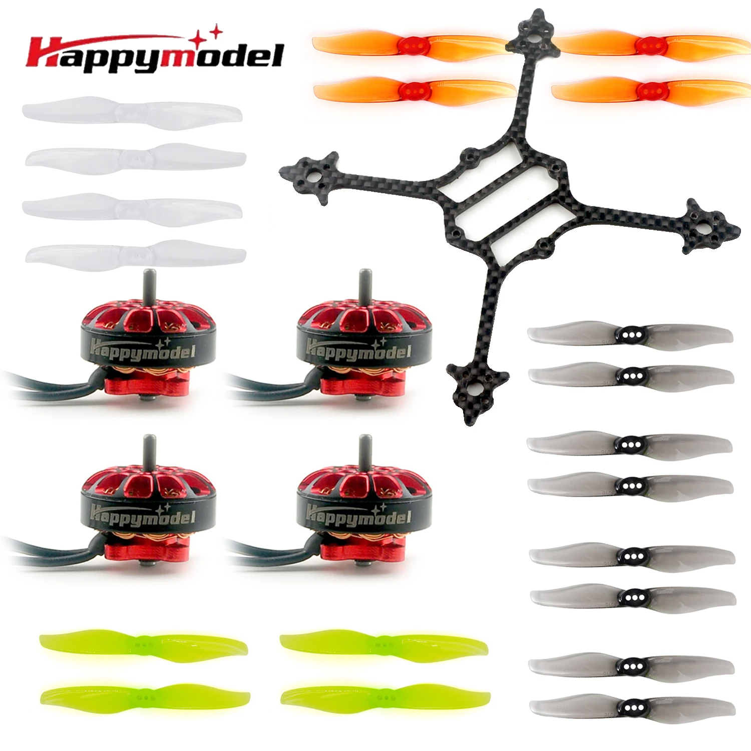 Fpv Drone Tool Kit - HappyModel Crux3 3in Toothpick Frame Kit