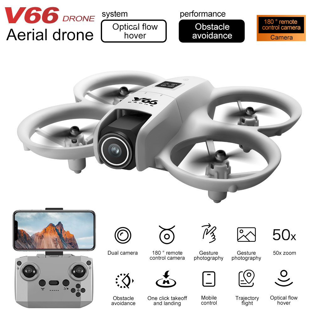New V66 Mini Drone HD Camera 4 – Fpv Drone Charger recenzja i cena