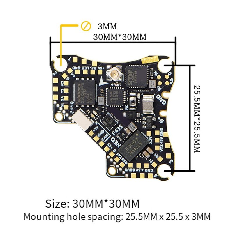 FBIL-F435 NEO 1S AIO Flight Co – Fpv Drone Flight Controller recenzja i cena