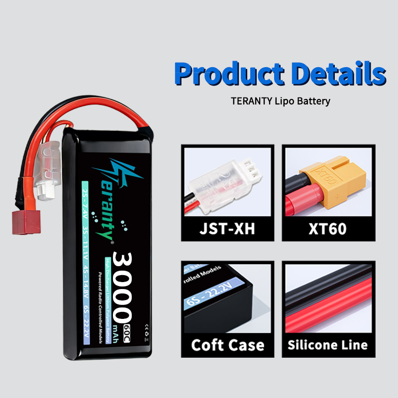 TERANTY 2S 3000mAh Lipo Batter – Fpv Drone Battery recenzja i cena
