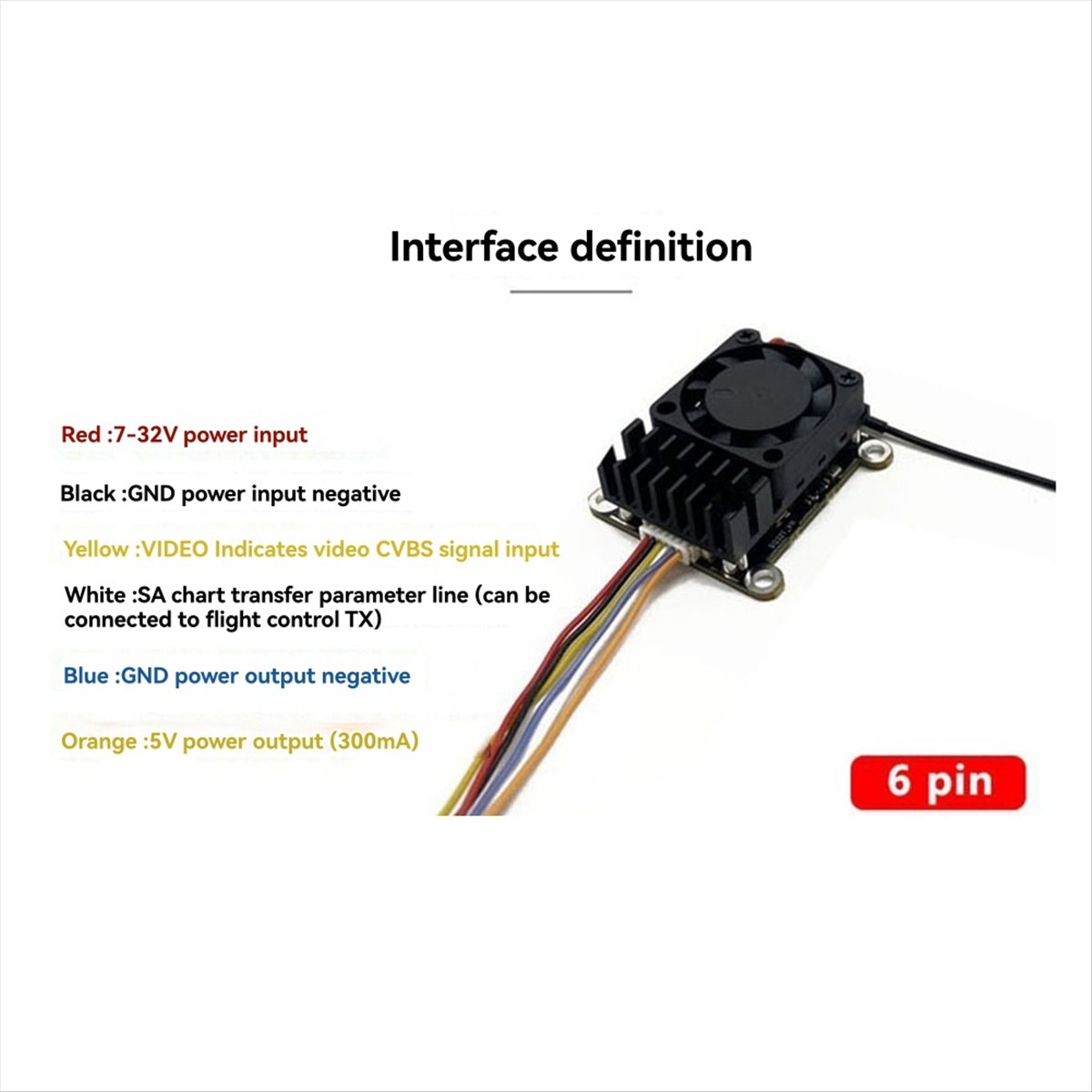 5.8G 2W VTX 2000mW FPV Video T – Fpv Drone Transmitter recenzja i cena