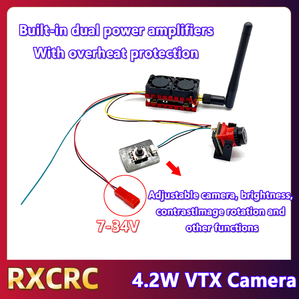 RXCRC 5.8G 48CH 4.2W High Powe – Fpv Drone Frame recenzja i cena