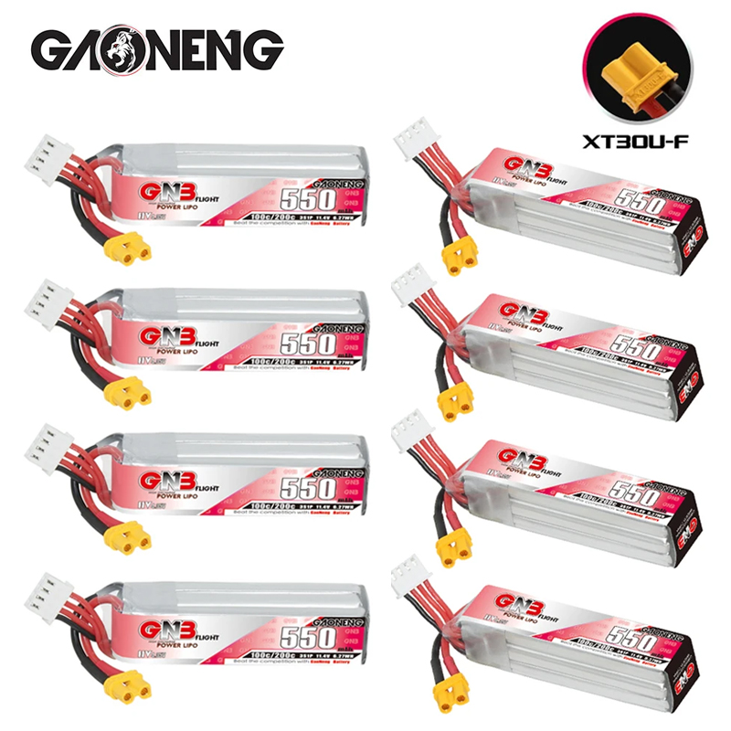 GNB HV 11.4V 550mAh 100C/200C  – Fpv Drone Battery recenzja i cena