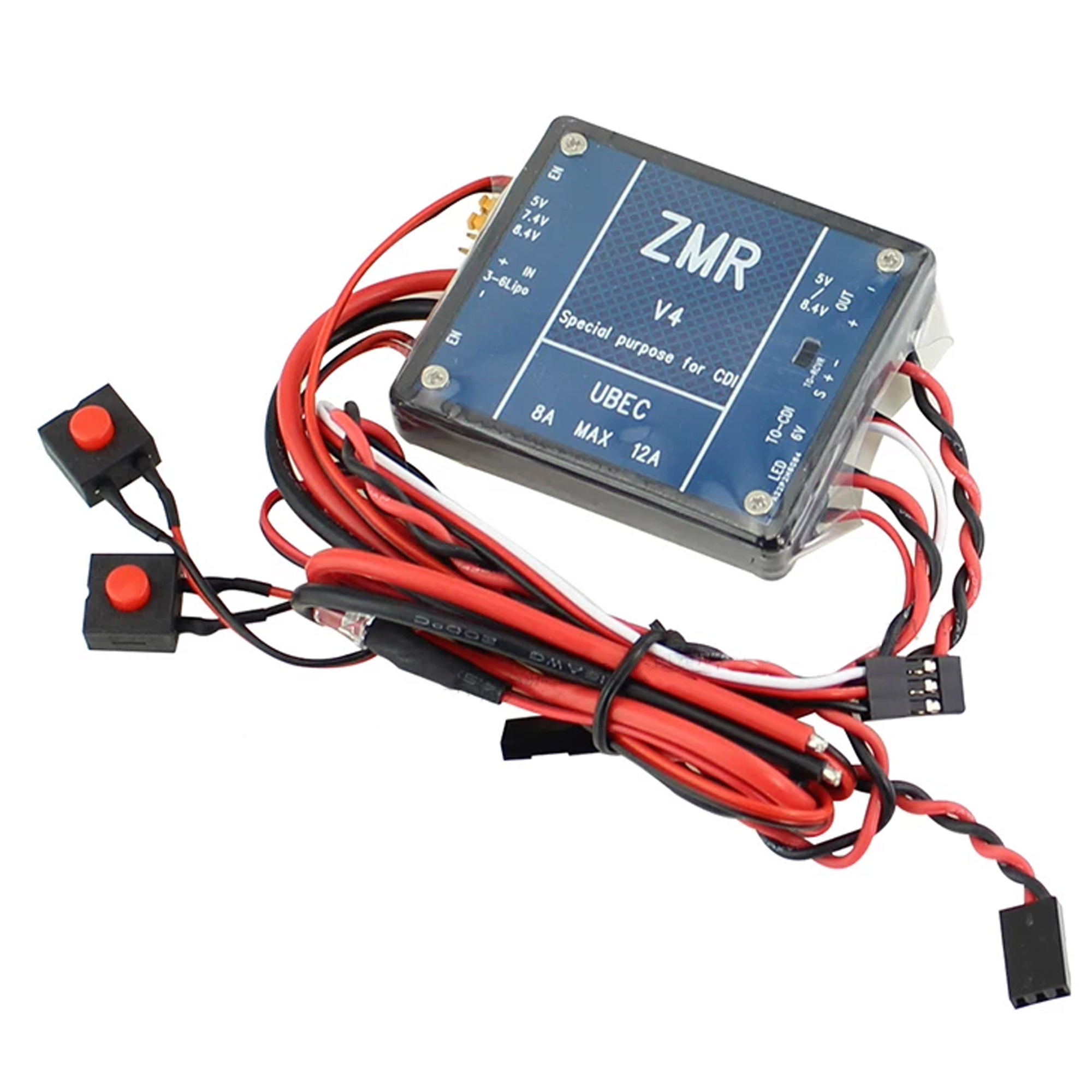 UBEC V2 V3 V4 ZMR 8A Dual BEC  – Fpv Drone Quadcopter recenzja i cena