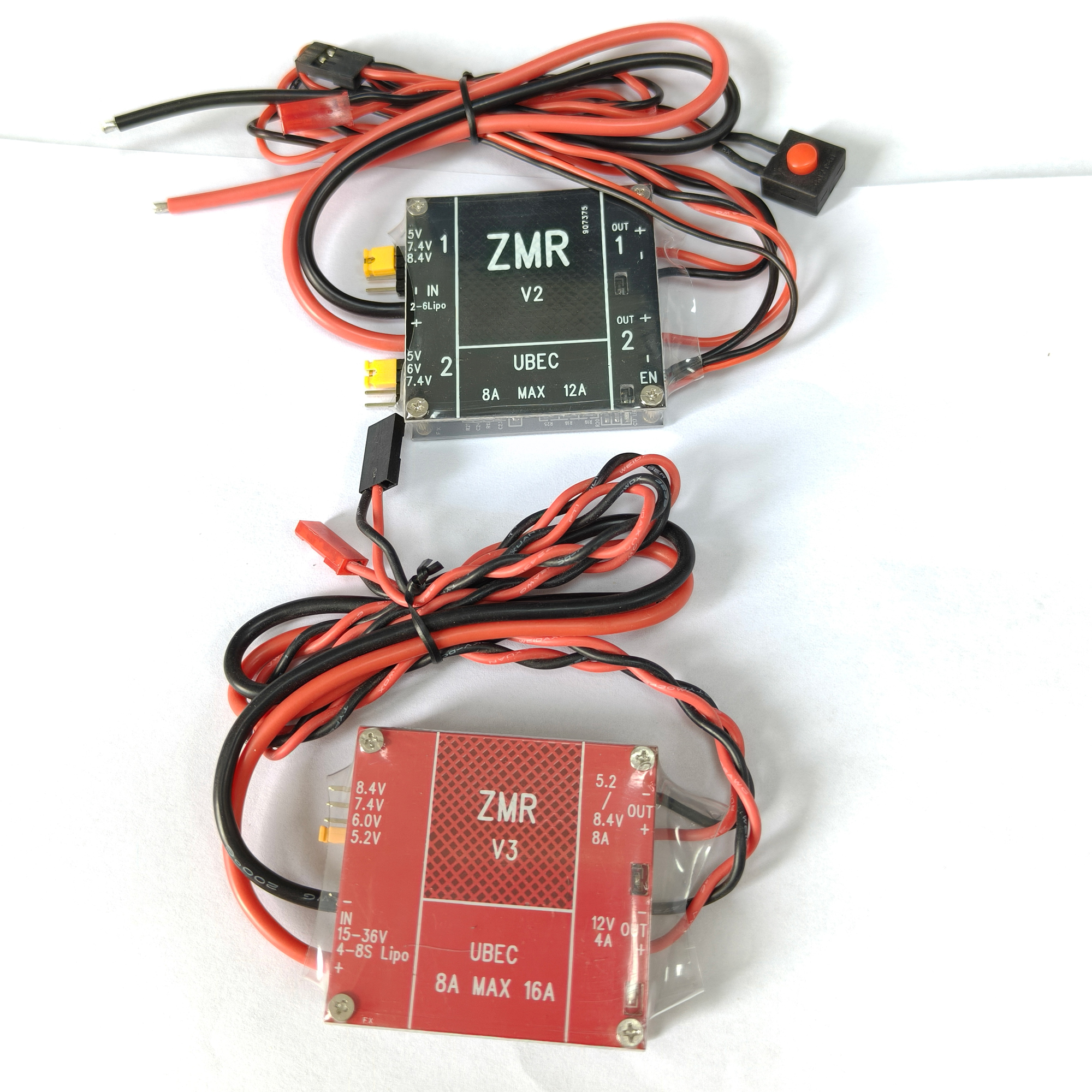 UBEC V2 V3 V4 ZMR 8A Dual BEC  – Fpv Drone Quadcopter recenzja i cena