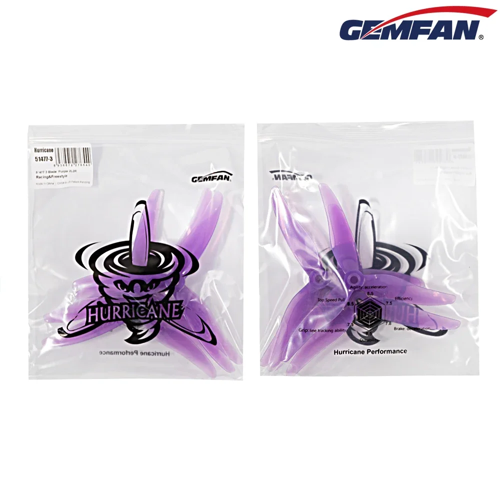 10Pairs (10CW + 10CCW) Gemfan  – Fpv Drone Propeller recenzja i cena