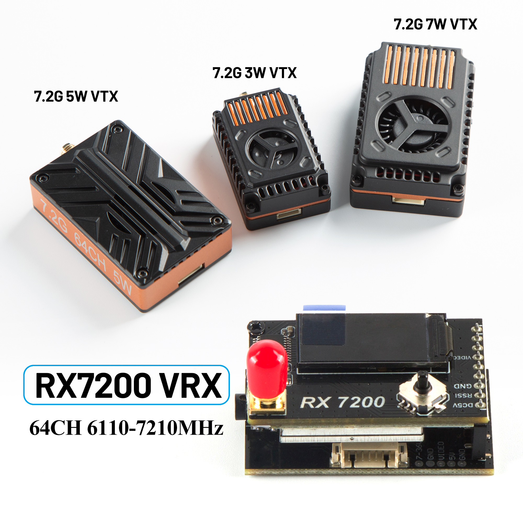 7.2G Video Receiver Module 64- – Fpv Drone Goggles recenzja i cena