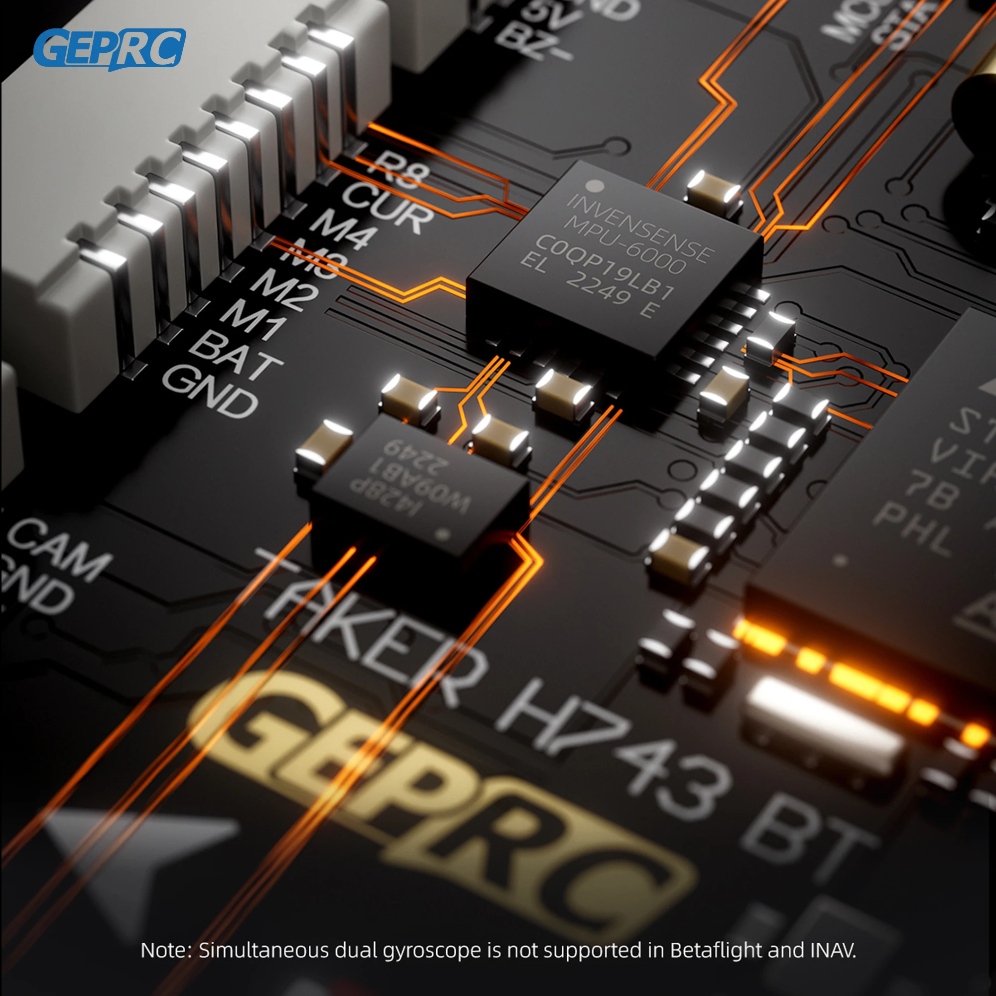 GEPRC TAKER H743 BT 32Bit 65A  – Fpv Drone Flight Controller recenzja i cena