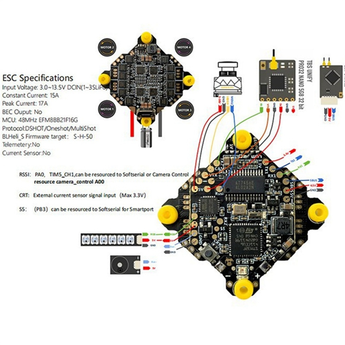 NEW F411 AIO Flight Controller – Fpv Drone Charger recenzja i cena