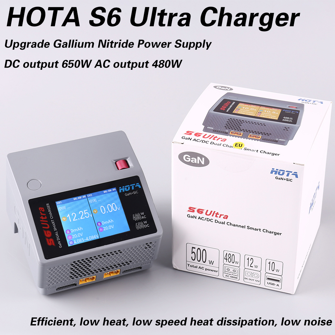 HOTA S6 Ultra Gallium Nitride  – Fpv Drone Charger recenzja i cena