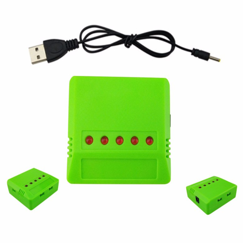 5PCS Cables And 1X 5 In 1 USB  – Fpv Drone Charger recenzja i cena