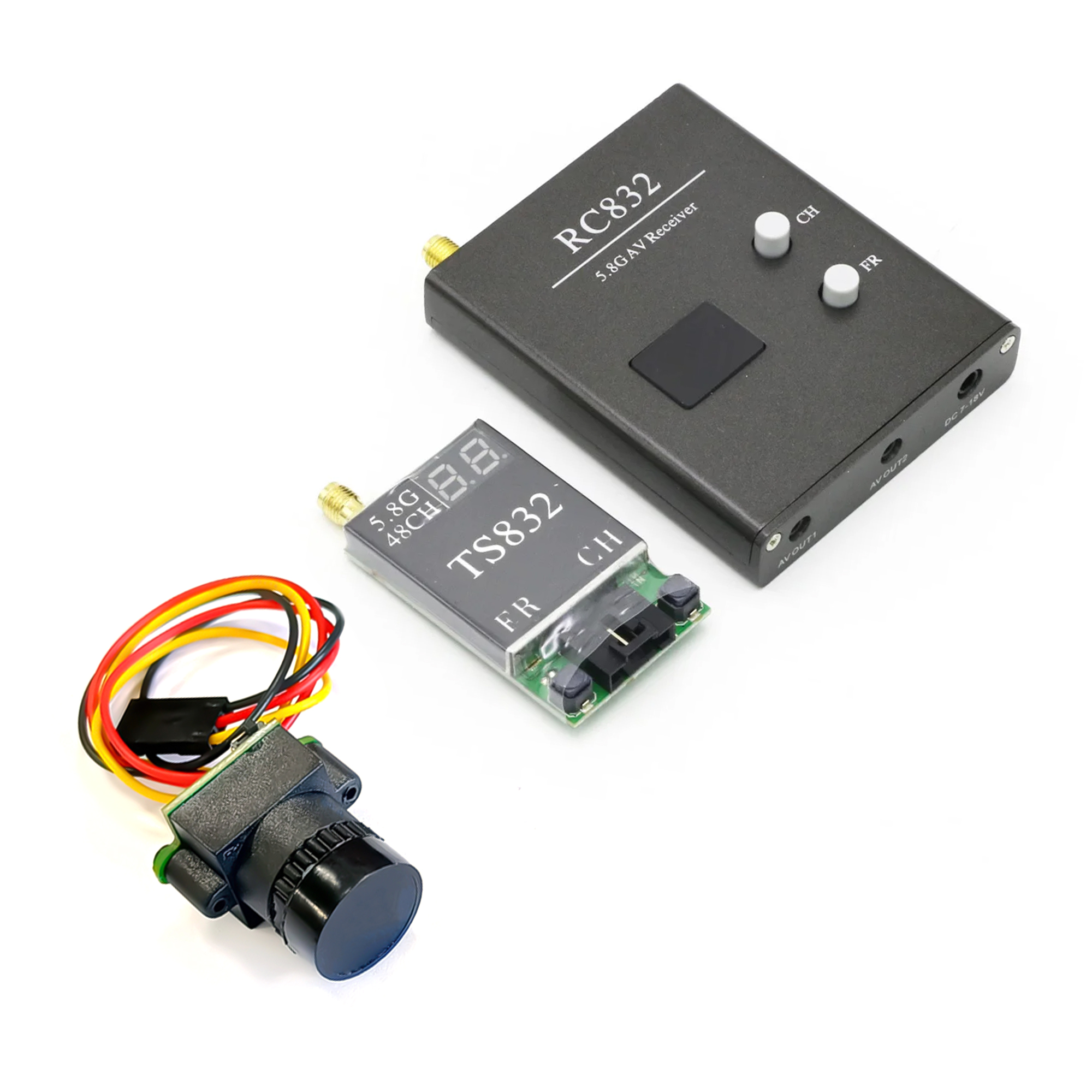 TS832 Receiver +RC832 +1000TVL – Fpv Drone Antenna recenzja i cena