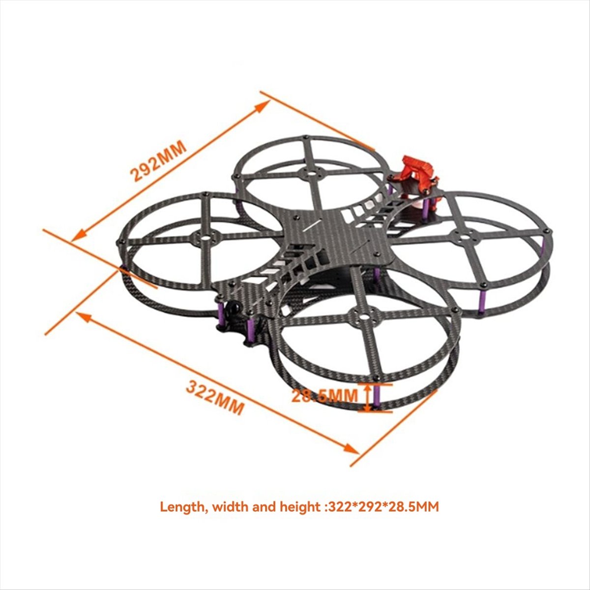 WOW! 5Inch FPV Drone Frame 223 – Fpv Drone Tool Kit recenzja i cena