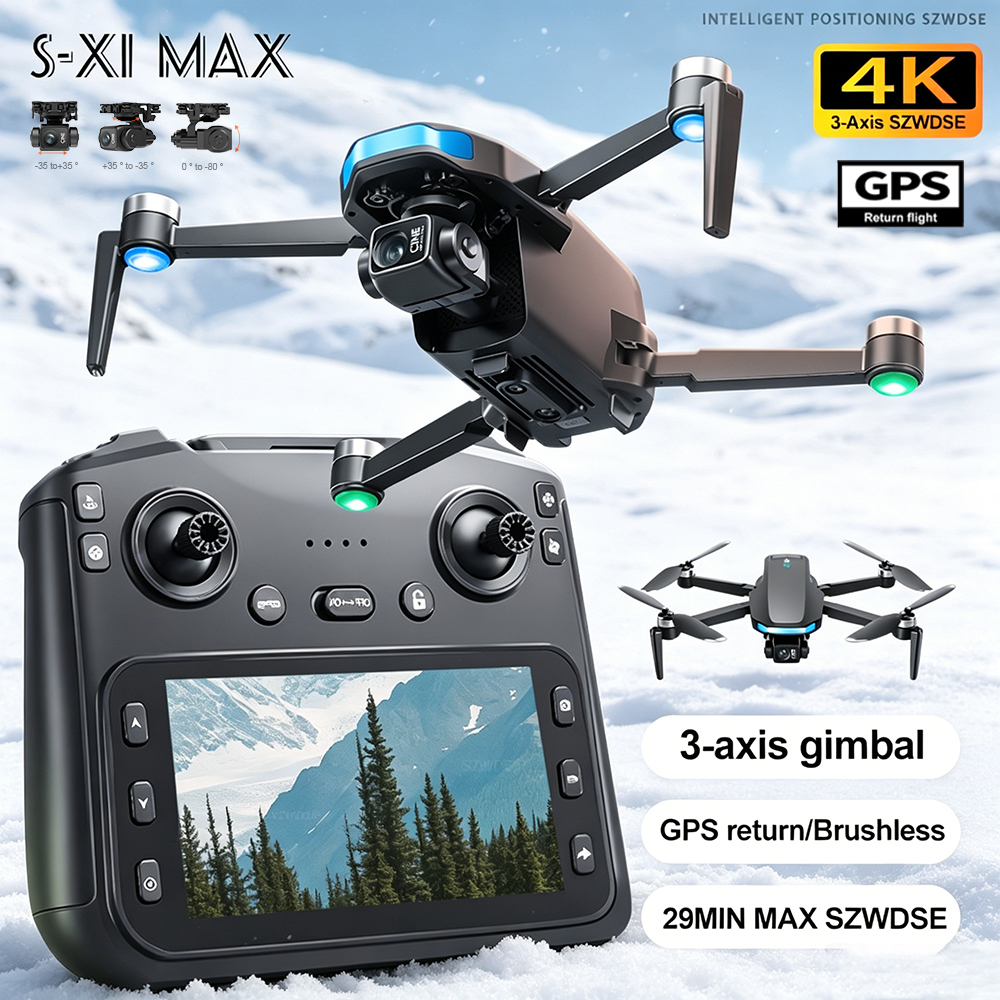 New S-X1 MAX Drone GPS 8K Prof – Fpv Drone Charger recenzja i cena