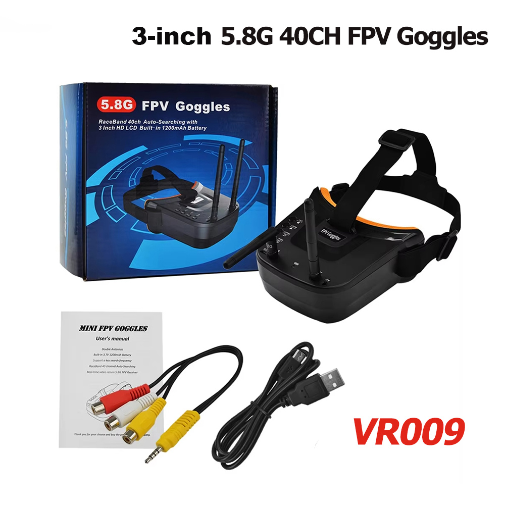 VR009 FPV Video Goggles 3Inch  – Fpv Drone Goggles recenzja i cena