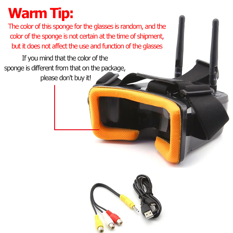 VR009 FPV Video Goggles 3Inch  – Fpv Drone Goggles recenzja i cena